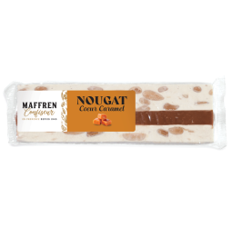 Barre nougat coeur caramel tendre